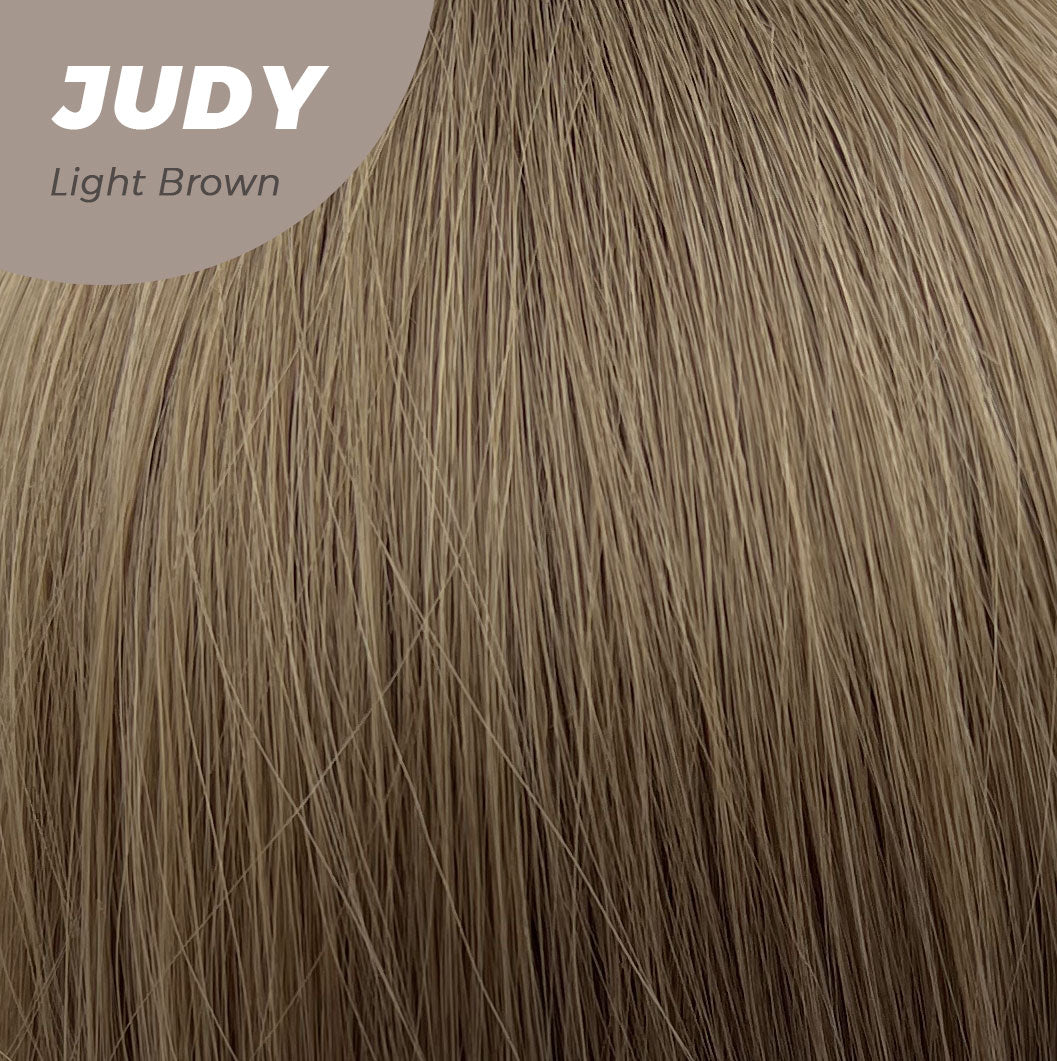 JBEXTENSION 26 Inches Long Curly Light Brown Wig JUDY LIGHT BROWN