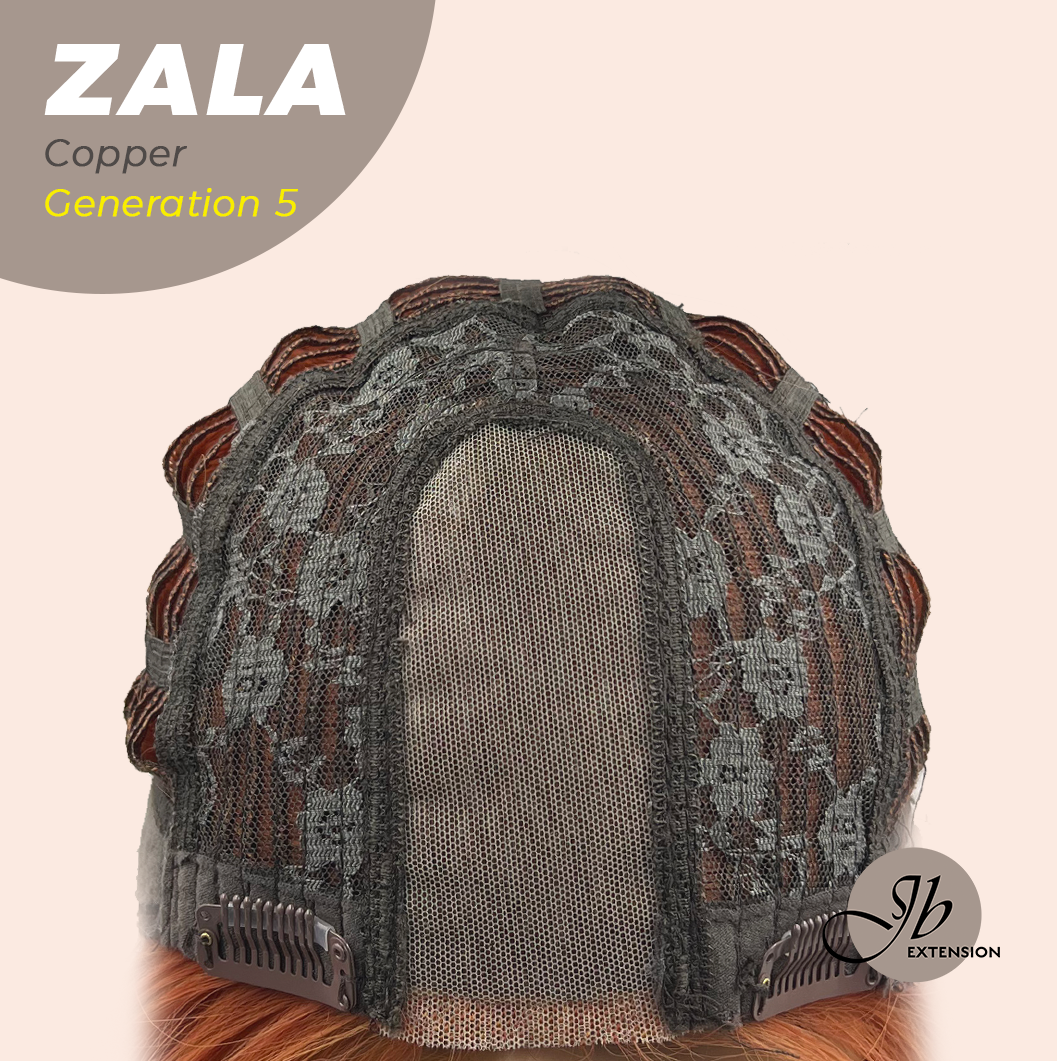 JBEXTENSION GENERATION FIVE 12 Inches Bob Cut Copper Wig ZALA G5 COPPER