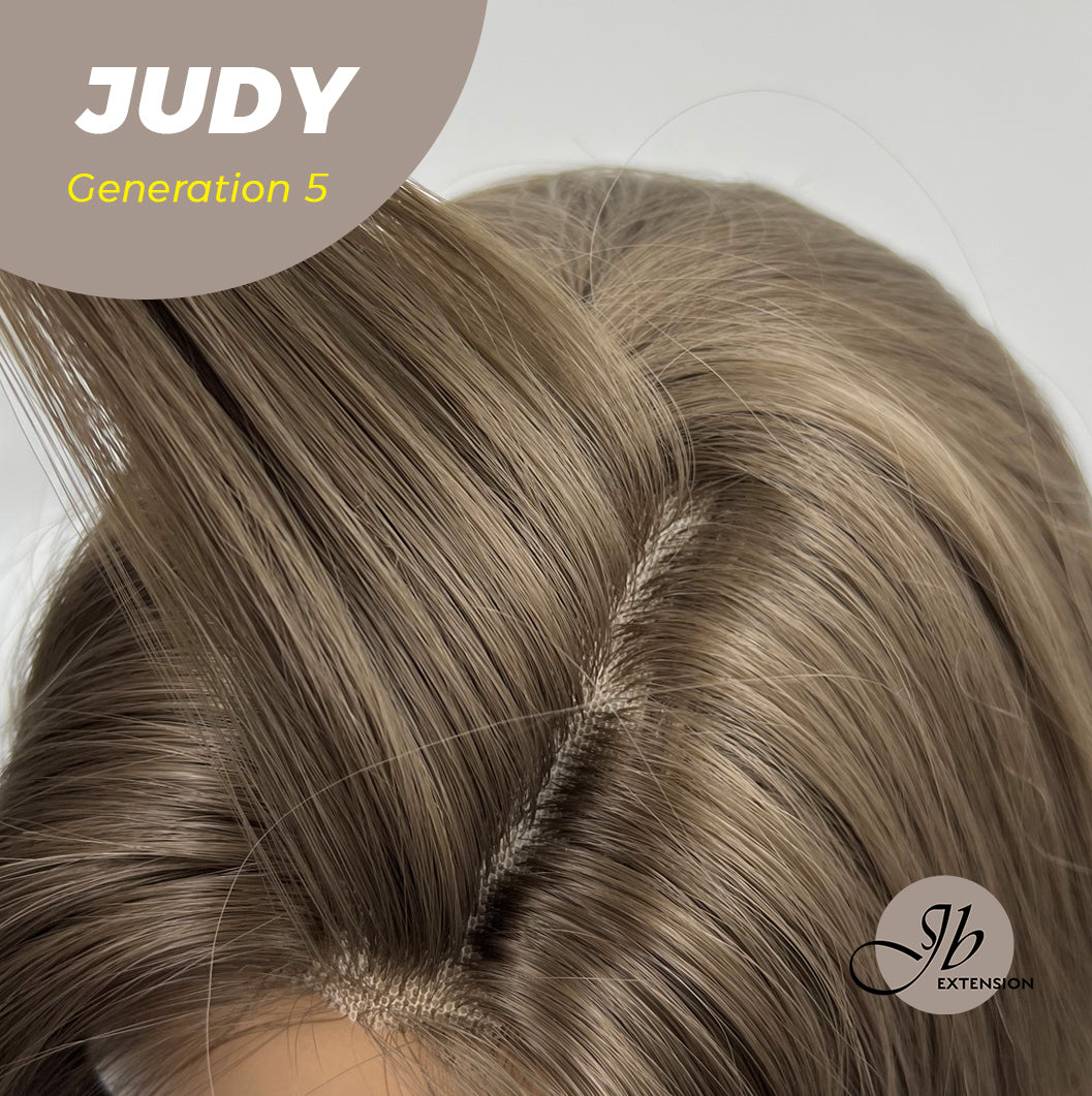 JBEXTENSION GENERATION FIVE 26 Inches Long Curly Brown Color Wig JUDY G5