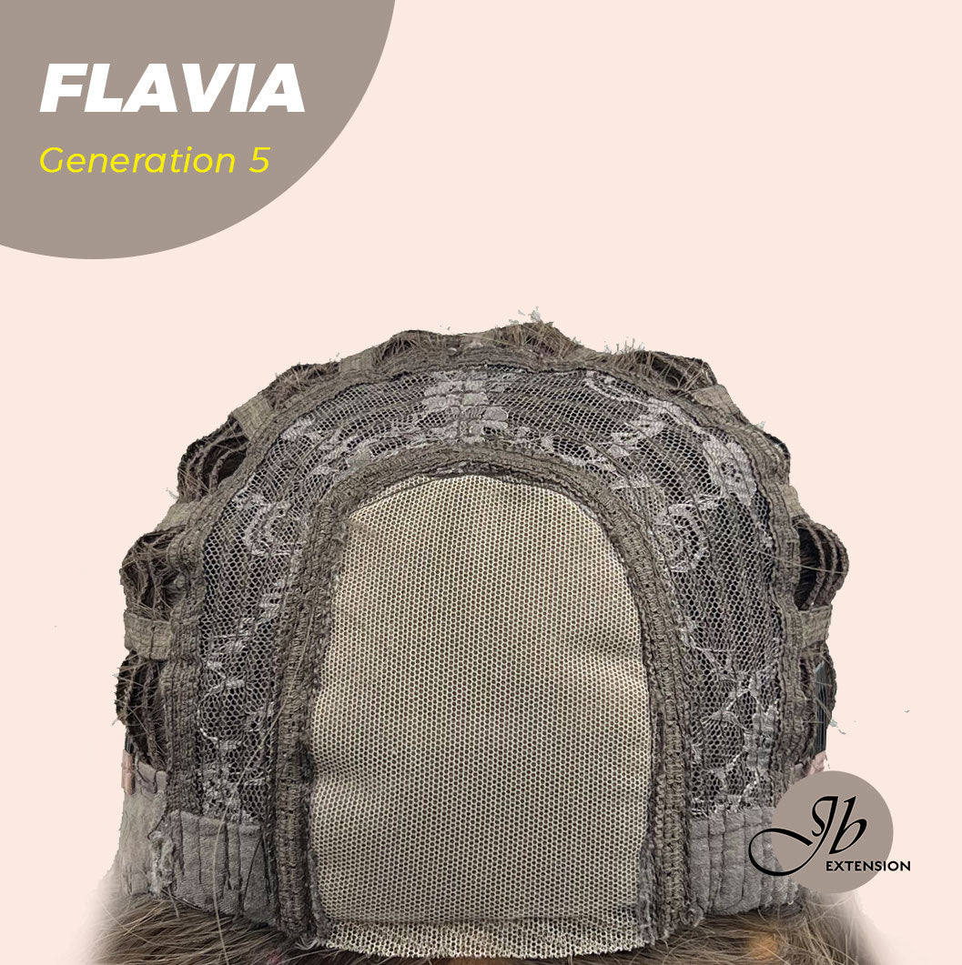 JBEXTENSION GENERATION FIVE 28 Inches Cold Brown Body Wave Wig FLAVIA