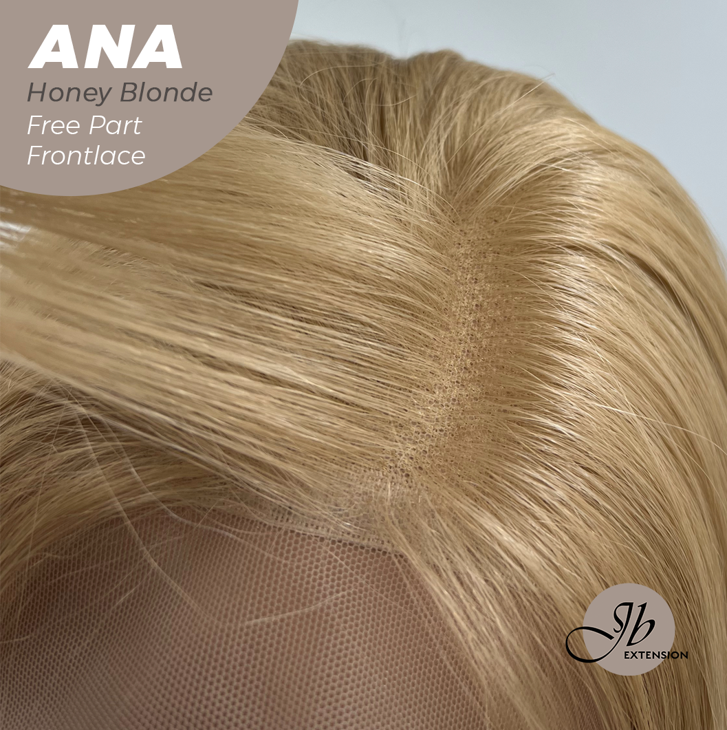 JBEXTENSION 28 Inches Honey Blonde Straight 13X6 Free Part Frontlace Glueless Wig ANA HONEY BLONDE
