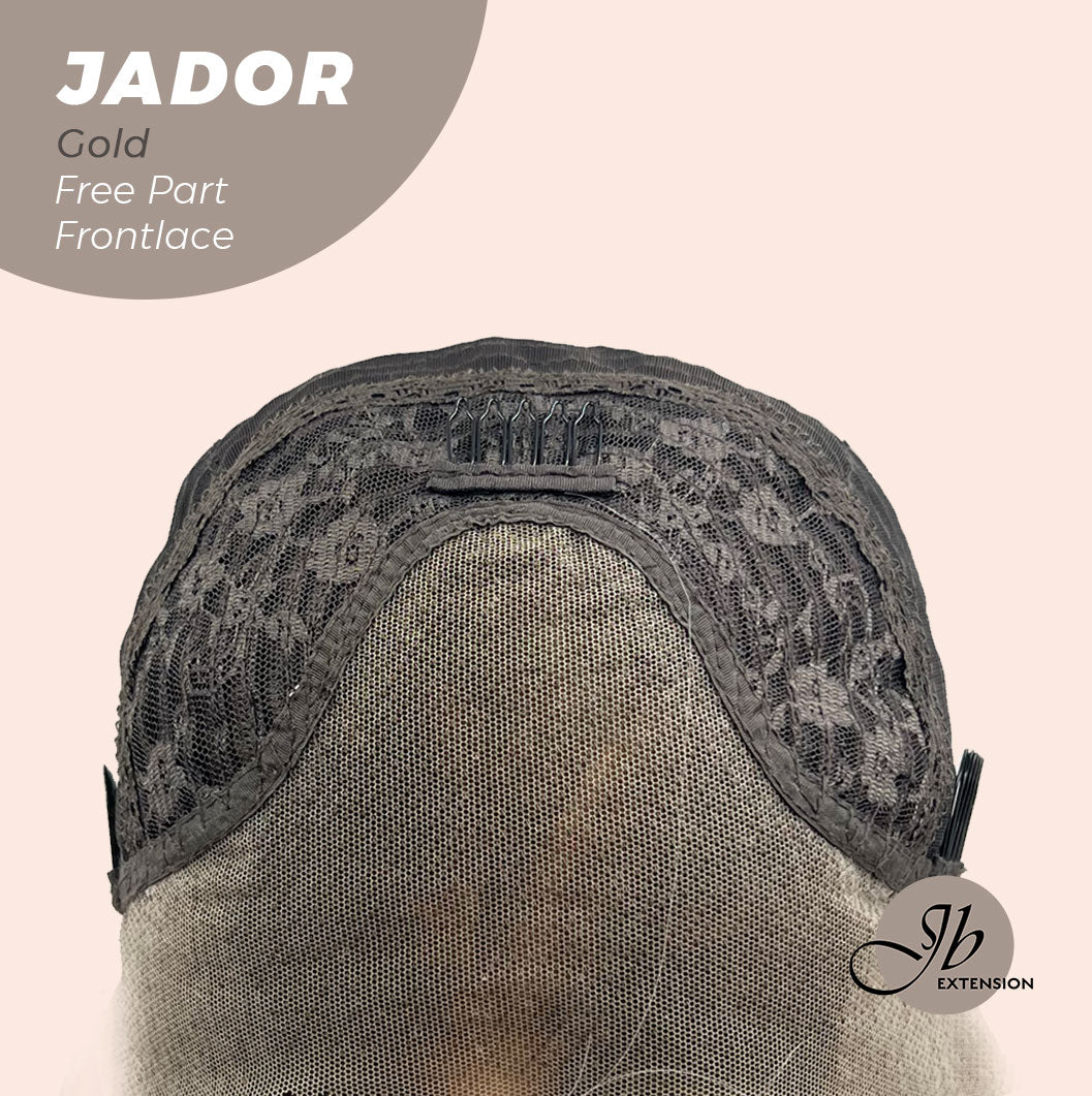 JBEXTENSION 10 Inches Light Blonde Curly Lace Front Wig.Pre Plucked 13*4 HD Transparent Lace Frontal Handmade Futura Fiber Swiss Lace Synthetic Fiber Pre-Cut Lace Glueless Wig JADOR GOLD