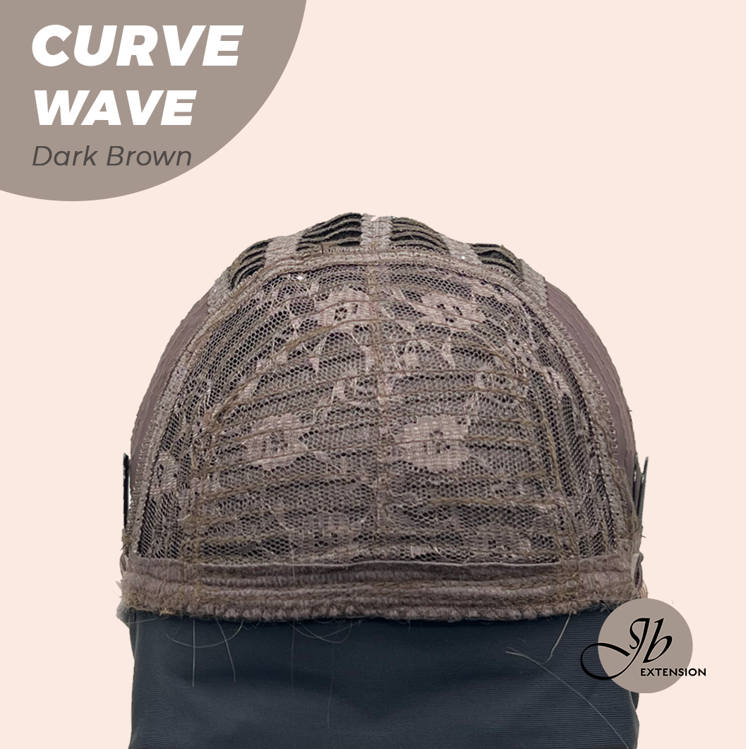 JBEXTENSION 26 Inches Long Wave Dark Brown Headband Wig CURVE WAVE - DARK BROWN