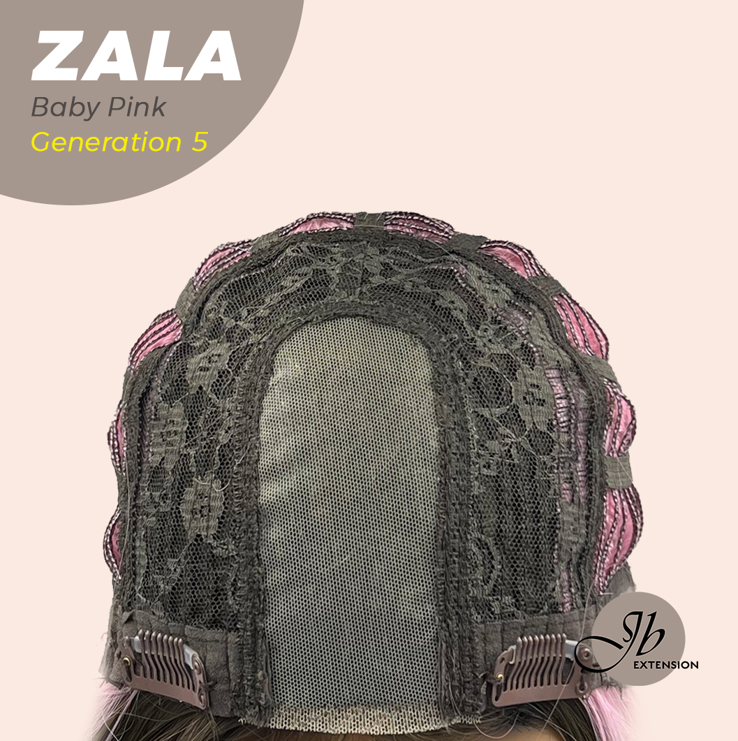 JBEXTENSION GENERATION FIVE 12 Inches Bob Cut Baby Pink Wig ZALA G5 BABY PINK