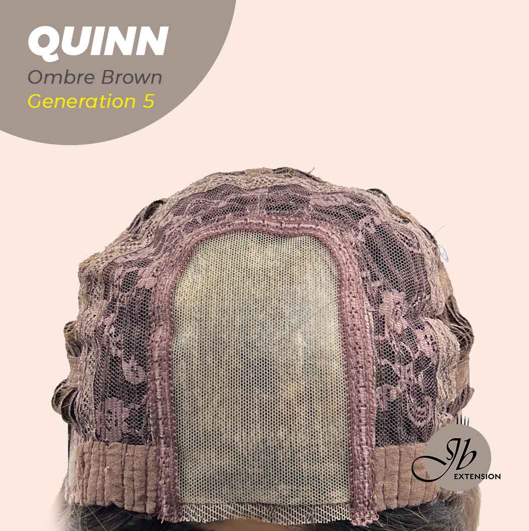 JBEXTENSION GENERATION FIVE 20 Inches Ombre Brown Body Wave Wig QUINN OMBRE BROWN G5