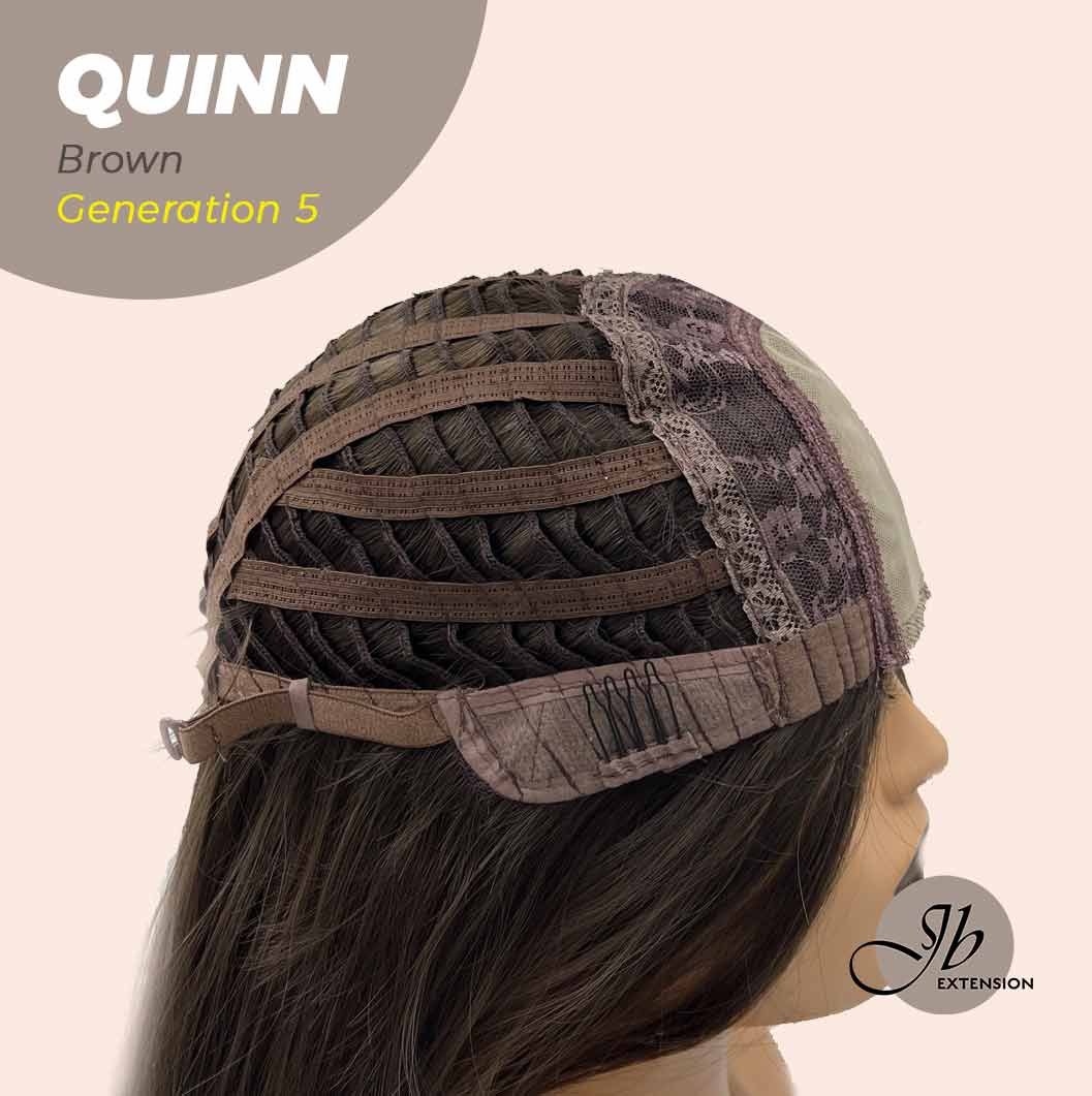 JBEXTENSION GENERATION FIVE 20 Inches Brown Body Wave Wig QUINN BROWN G5
