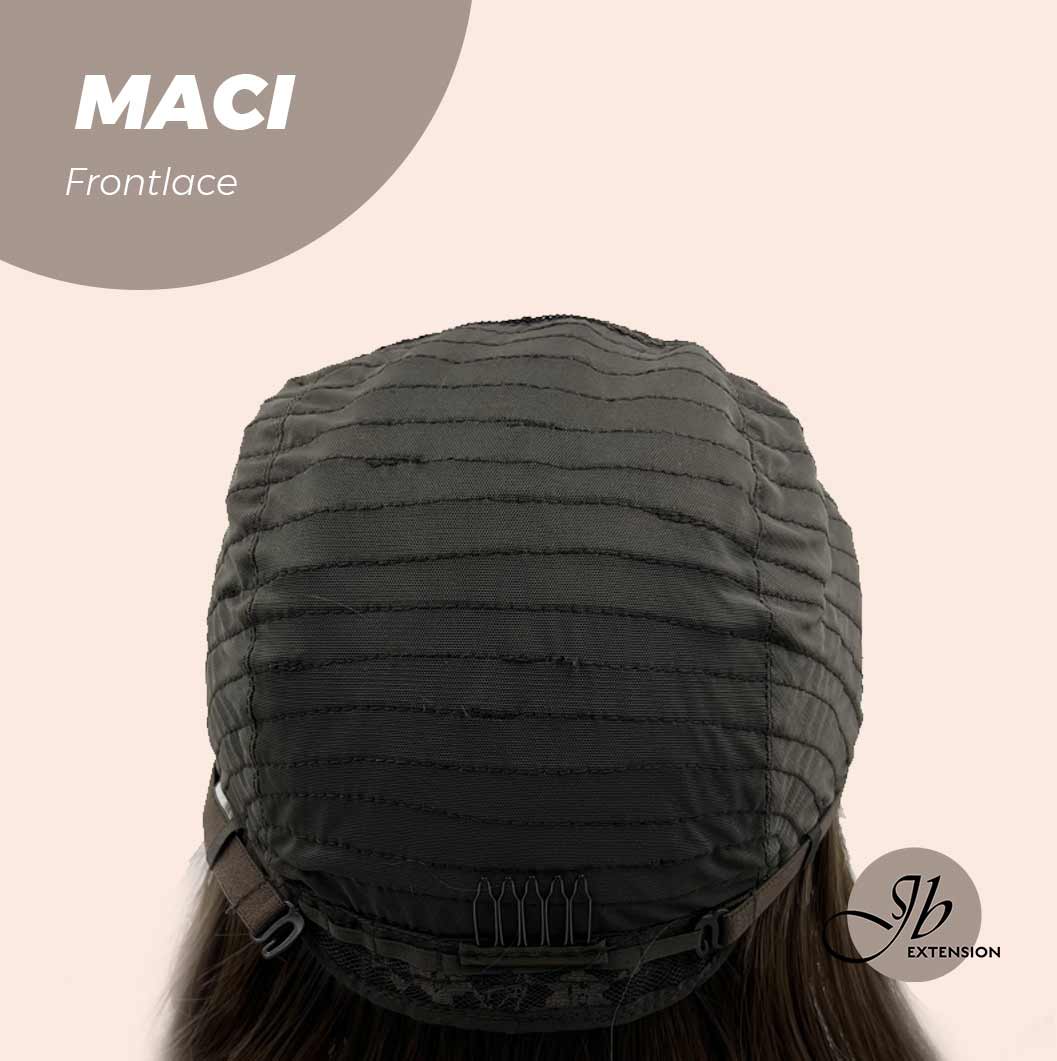 JBEXTENSION 10 Inches Bob Cut Brown Side Part Frontlace Glueless Wig MACI