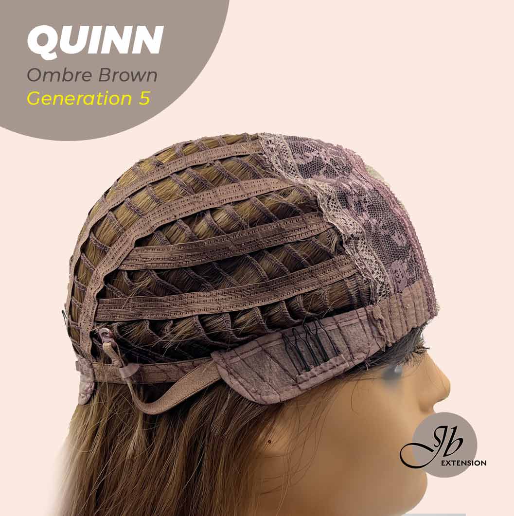JBEXTENSION GENERATION FIVE 20 Inches Ombre Brown Body Wave Wig QUINN OMBRE BROWN G5