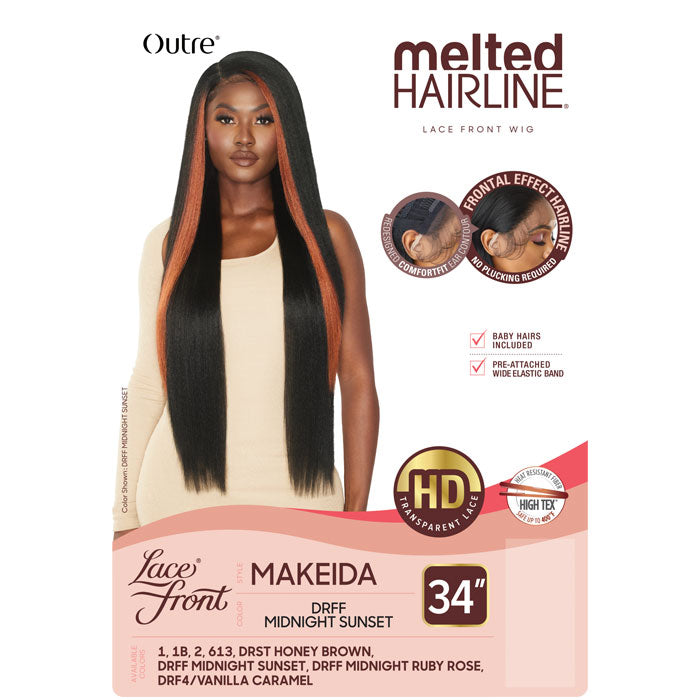 Outre Melted Hairline Glueless 5" Deep HD Lace Front Wig - MAKEIDA