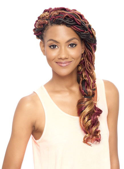 Vanessa Crochet Braid 2X African Arts Kalontress PONY LOCS 20 Inch