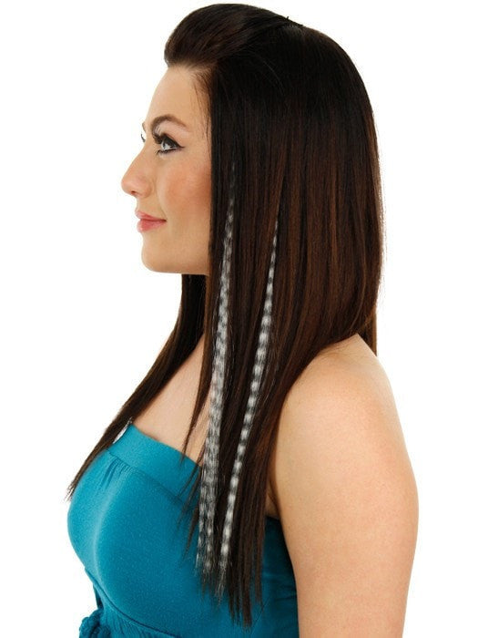 Clip In 2pc Faux Feathers | Discontinued