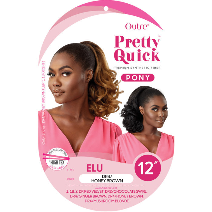 Outre Pretty Quick Drawstring Ponytail - ELU 12"