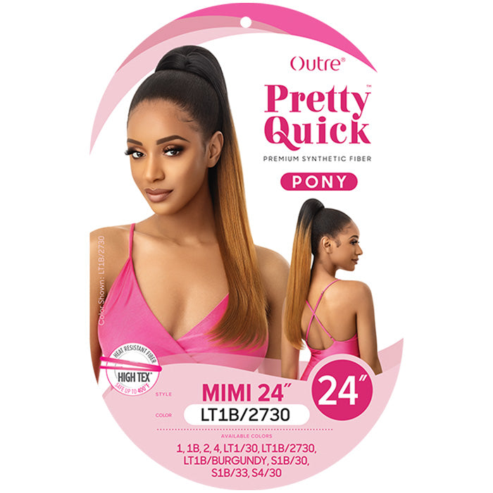 Outre Pretty Quick Drawstring Ponytail - MIMI 24"