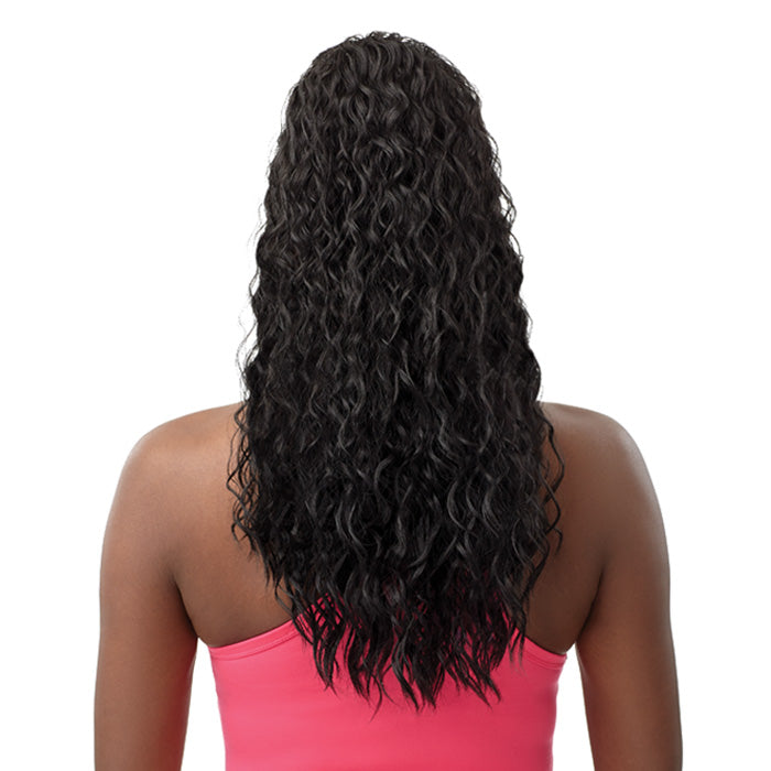 Outre Pretty Quick Wet & Wavy Drawstring Ponytail - NATURAL WAVE 22"