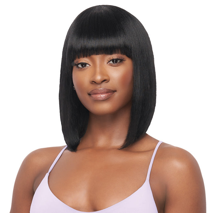 Outre MyTresses Purple Label Unprocessed Human Hair Full Wig HH-STRAIGHT BOB 12"