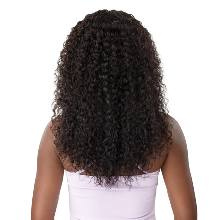 Outre Mytresses 100% Unprocessed Human Hair Wet & Wavy Full Wig - NATURAL CURLY 20