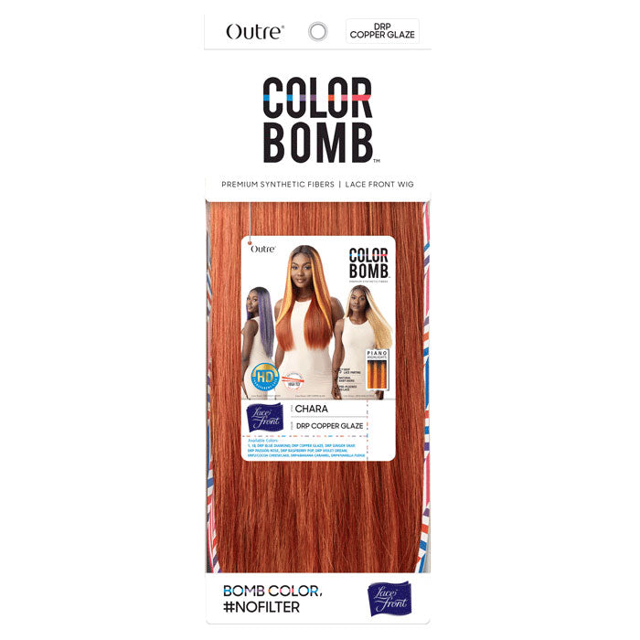 Outre Color Bomb Piano Highlights HD Transparent 5" Deep Part Lace Wig - CHARA