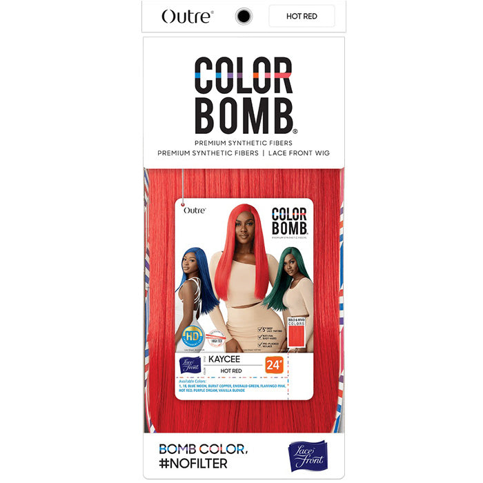 Outre Color Bomb 5" Deep HD Lace Front Wig - KAYCEE 24"