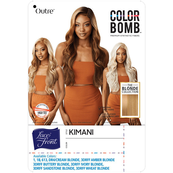 Outre Color Bomb Swiss Lace Front Wig - KIMANI