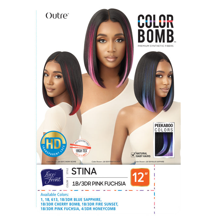 Outre Color Bomb HD Lace Front Wig - STINA
