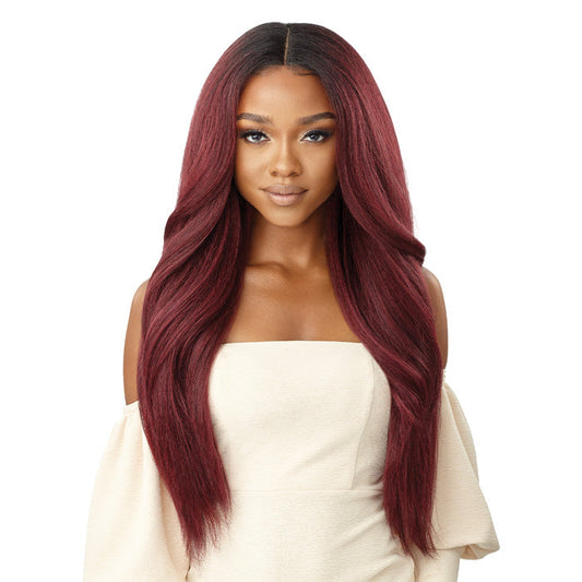 Outre 360 Frontal Lace 100% Human Hair Blend 13X6 HD Lace Front Wig - SUNNIVA