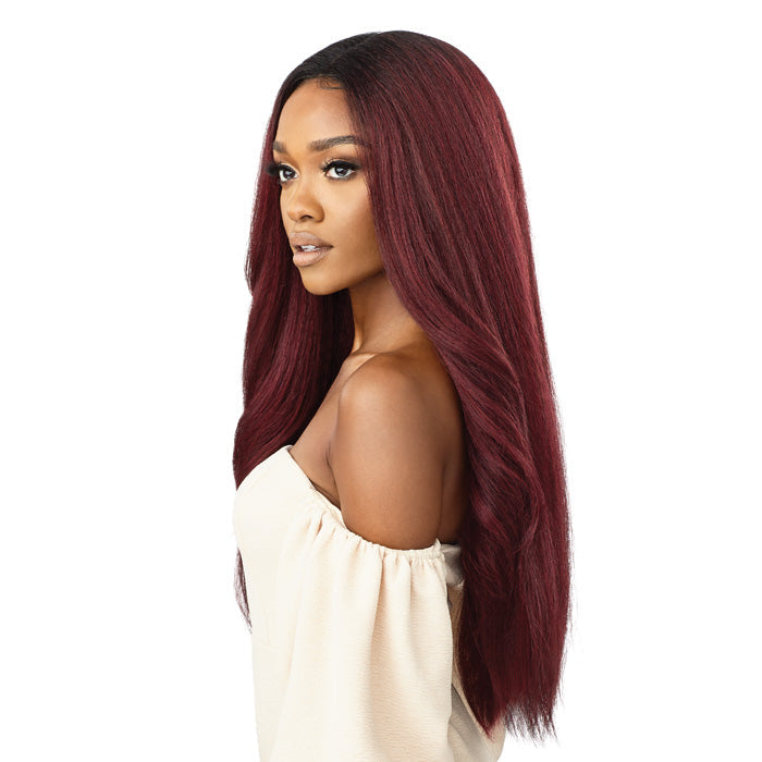 Outre 360 Frontal Lace 100% Human Hair Blend 13X6 HD Lace Front Wig - SUNNIVA