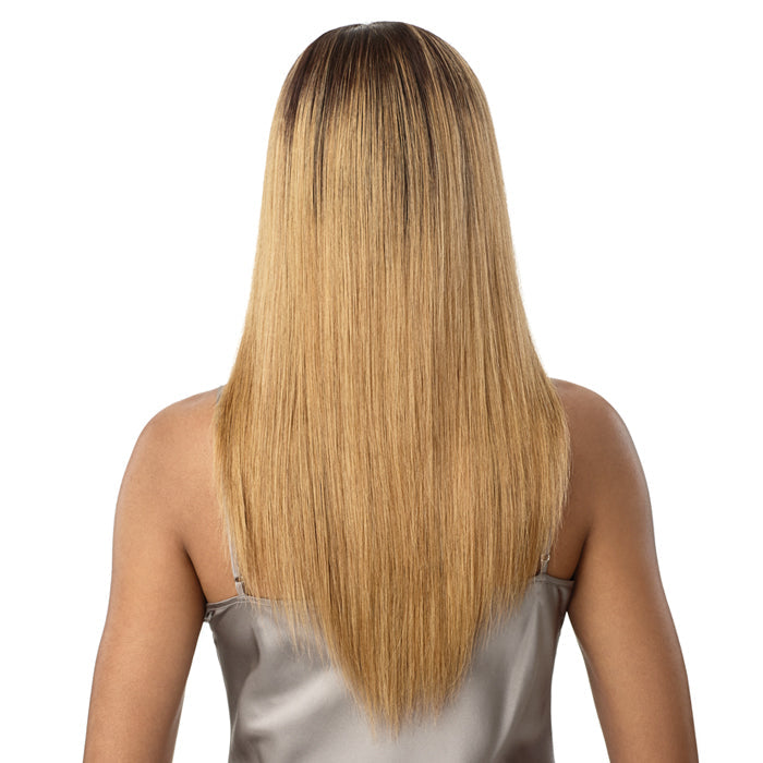 Outre Mytresses 100% Unprocessed Human Hair Custom Colored HD Lace Front Wig - CASSINA