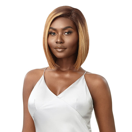 Outre Mytresses 100% Unprocessed Human Hair Custom Colored HD Lace Front Wig - HH LETISHA