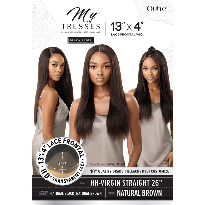 Outre Mytresses 100% Unprocessed Human Hair HD 13X4 Lace Front Wig - VIRGIN STRAIGHT 26