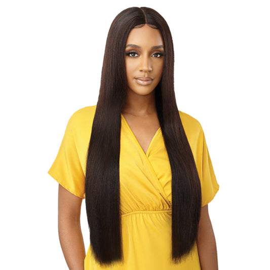 Outre Mytresses 100% Unprocessed Human Hair HD Lace Front Wig - NATURAL STRAIGHT 34