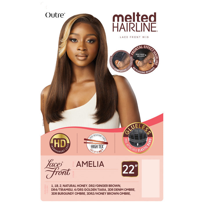 Outre Melted Hairline Glueless HD Lace Front Wig - AMELIA