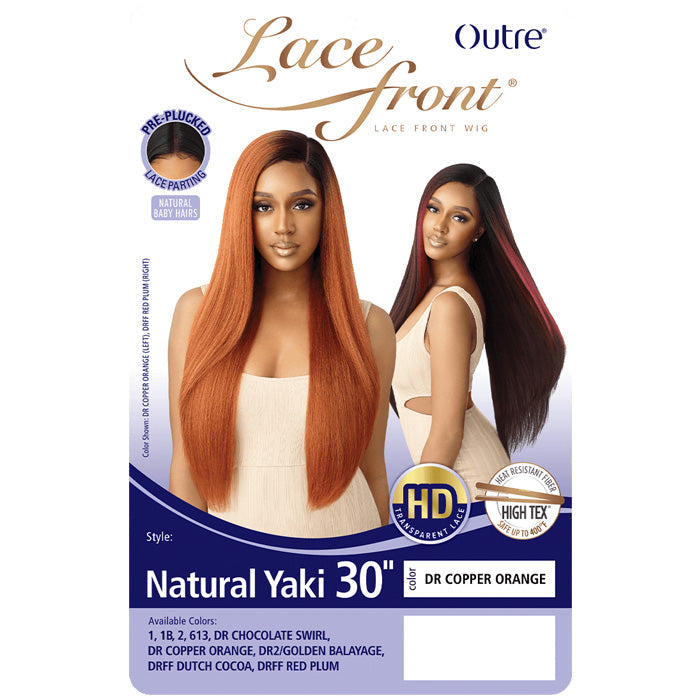 Outre HD Lace Front Wig - NATURAL YAKI 30"