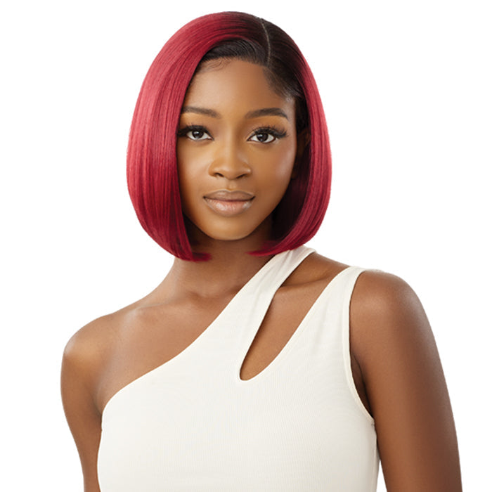 Outre Sleeklay Part HD Lace Front Wig - PERI