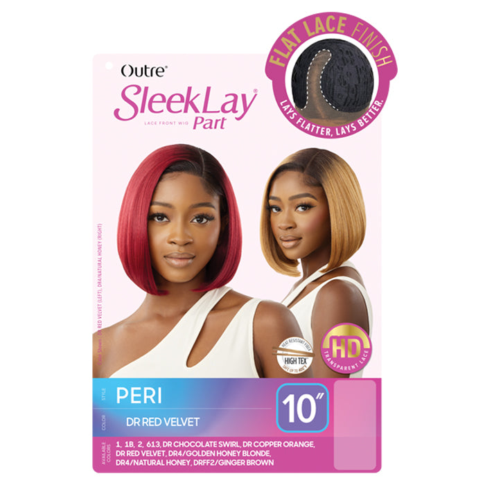 Outre Sleeklay Part HD Lace Front Wig - PERI