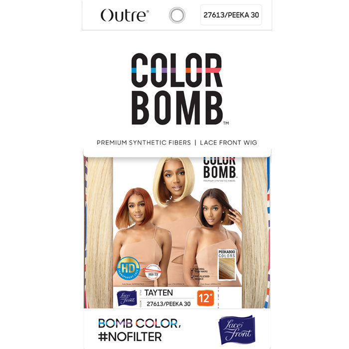 Outre Color Bomb HD Lace Front Wig - TAYTEN