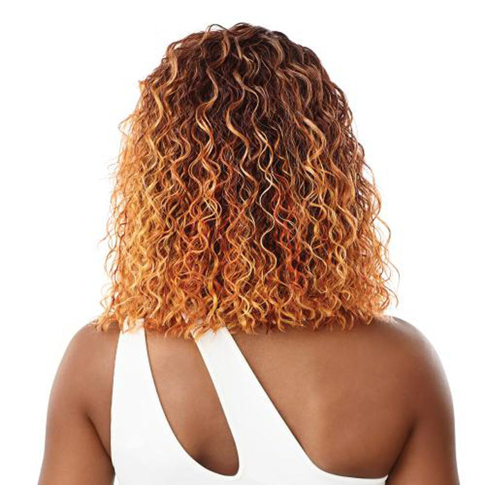 Outre Synthetic HD Lace Front Wet & Wavy Style Wig - LEENA