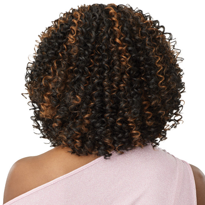 Outre Wigpop Curly Bang Full Wig - ADLEY