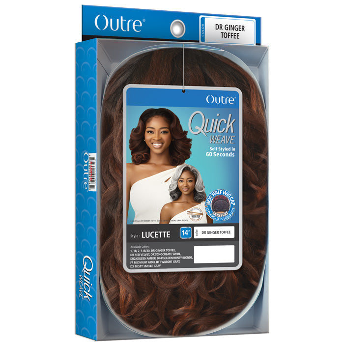 Outre Quick Weave Half Wig - LUCETTE