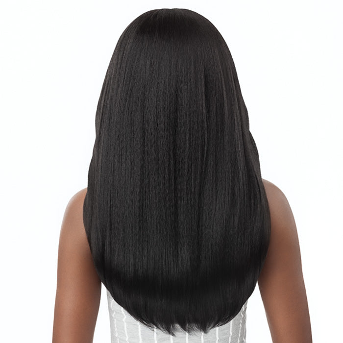 Outre 100% Human Hair Blend U Part Cap Leave Out Wig - DOMINICAN BLOWOUT 22"