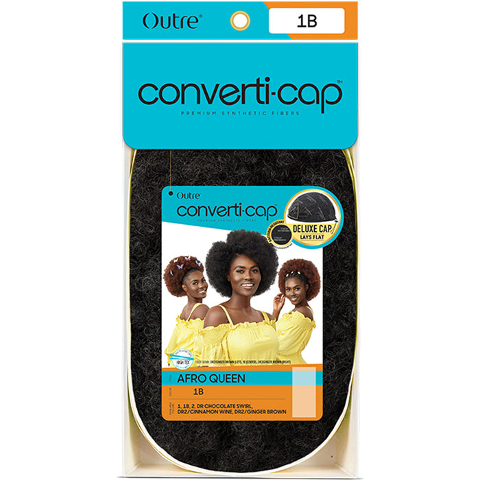 Outre Converti Cap Half Wig - AFRO QUEEN