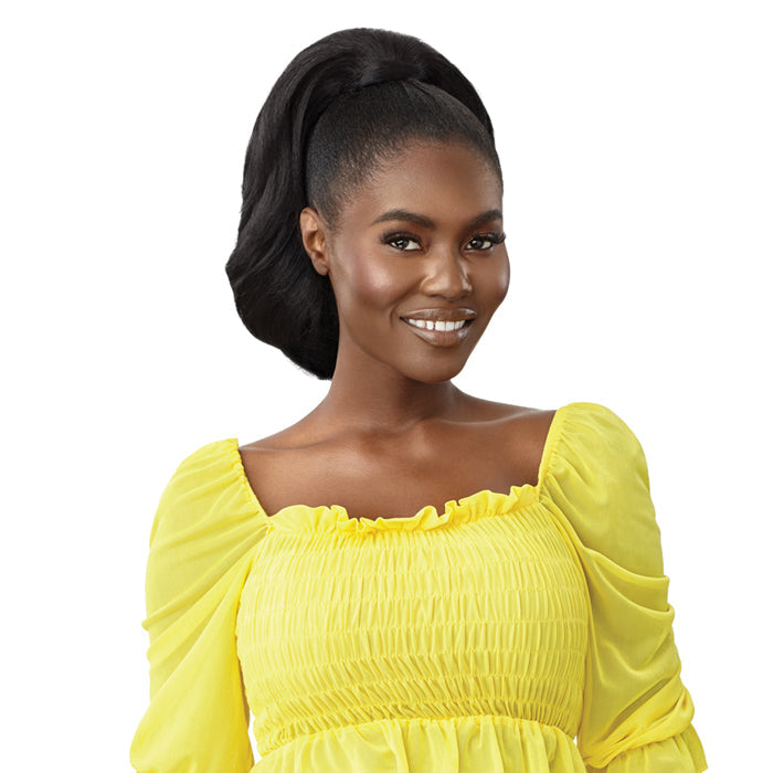 Outre Converti-Cap Synthetic Deluxe Cap Half Wig - CURVY BELLA