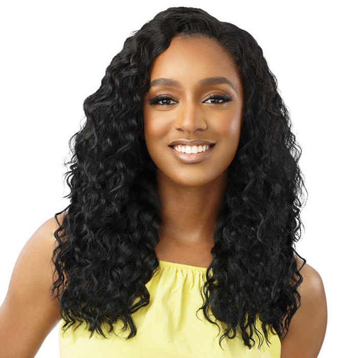 Outre Converti Cap Half Wig - WATER WAVES - Wet & Wavy