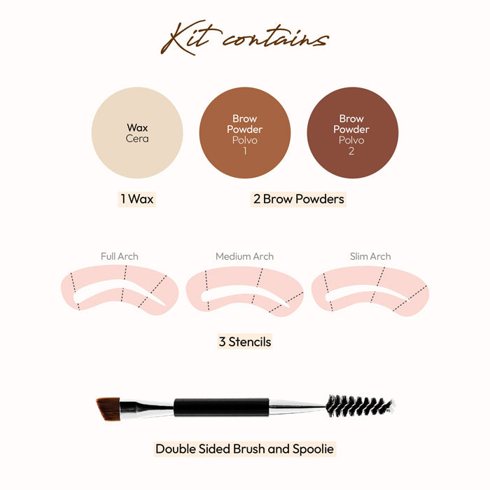 Ruby Kisses By Kiss Go Brow EYEBROW KIT