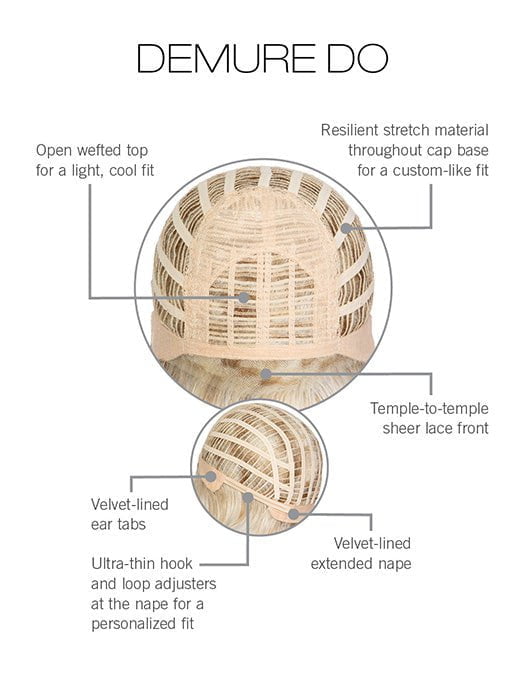 Demure Do | Synthetic Lace Front Wig (Basic Cap)