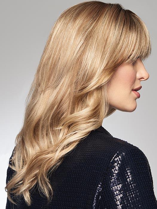 Chameleon | Synthetic Clip In Bangs/ Hair Topper (Mono Base)