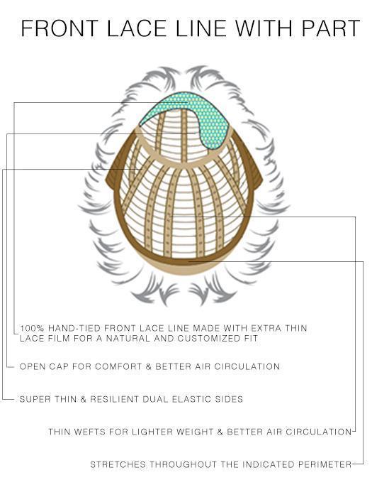 Jamison | Synthetic Lace Front Wig (Mono Part)