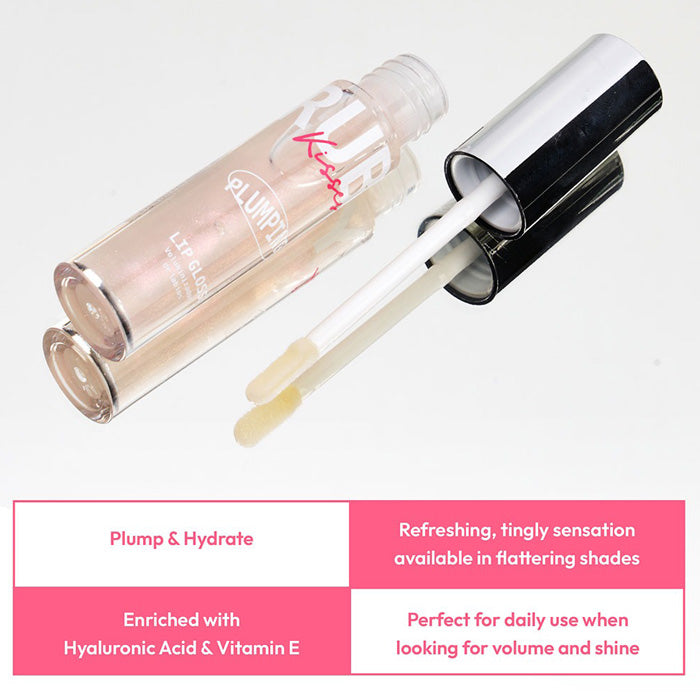 Ruby Kisses Plumping Lip Gloss - 4 Colors, 0.15 Fl. Oz