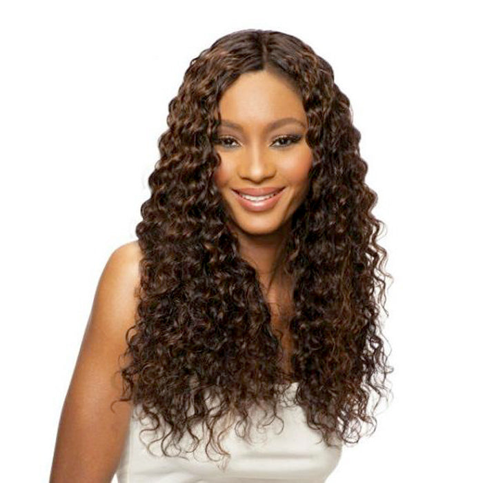 Saga Indian Remy 100% Human Hair LONG LOOSE DEEP 4 Pcs Wet & Wavy