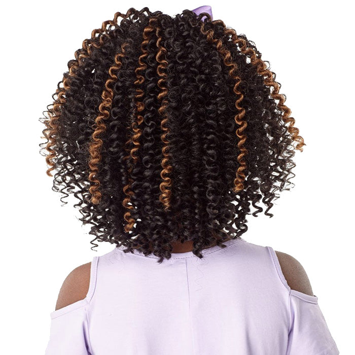 Sensationnel Lulu Mini Kids 2X Crochet Braid - BUBBLE CURL 10"