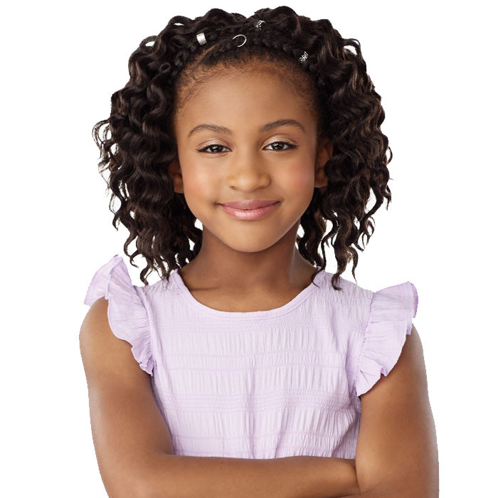 Sensationnel Kids Braids Lulu Mini Pre-looped Crochet Braids - 2X BRAID OUT 8